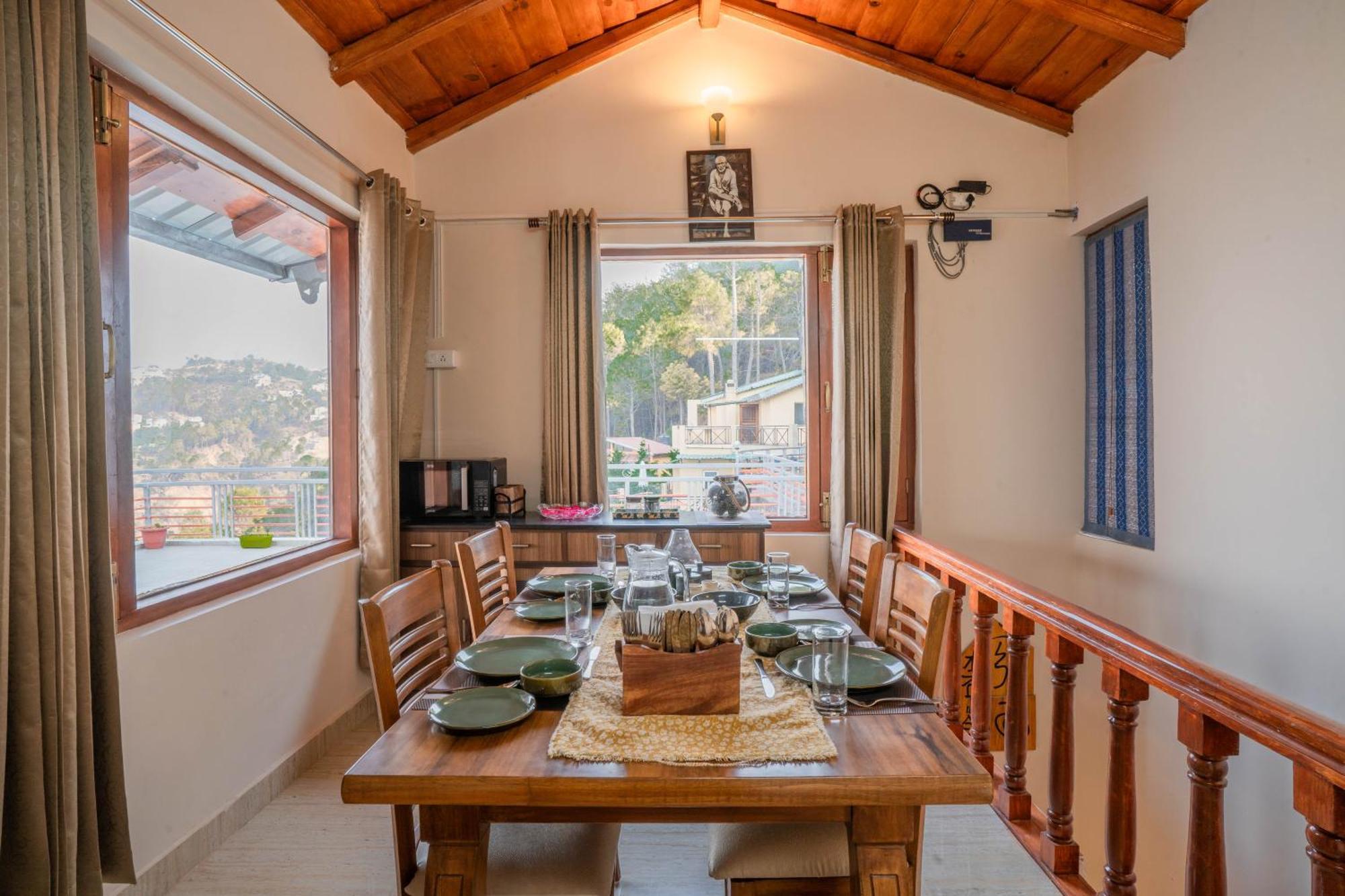 Hostie Sahasrara-3Bhk Chalets, Majkhali, Ránikhet Kültér fotó